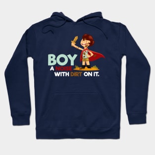 Definition of a Boy Noise With Dirt On It Hoodie